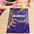 Kings Premium Wood Jigsaw Puzzle Sydney Aboriginal Art TH12