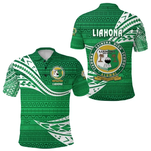 Liahona High School Polo Shirt Unique Version - Green K8