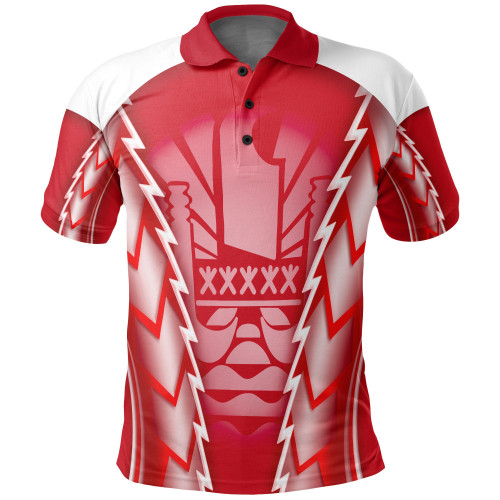 Tahiti Polo T-Shirt - Red Style - BN09