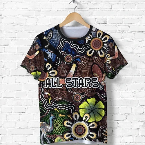 Indigenous T Shirt All Stars Ethnic Style K36