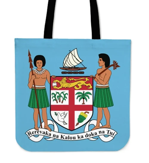 Fiji Coat Of Arms Tote Bag Th7