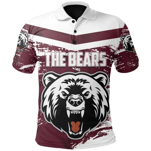 The Bears Polo Shirt Painting Style TH5