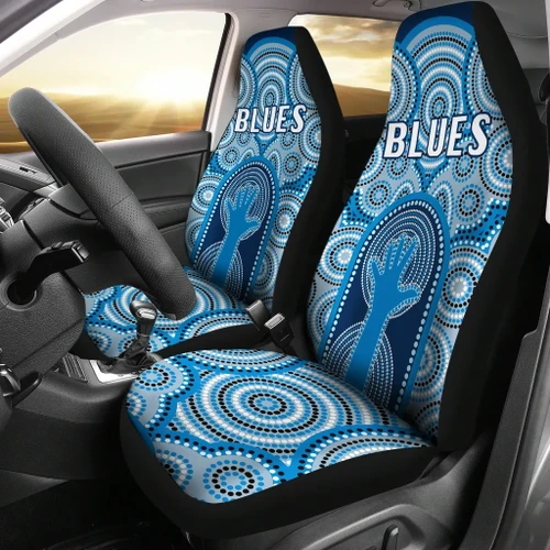 NSW Car Seat Covers Blues Indigenous TH5