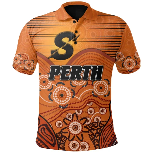 Perth Polo Shirt Scorchers Indigenous TH5