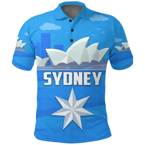 Sydney Sky Blue Polo Shirt K4