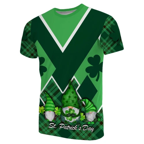 St. Patrick’s Day Ireland Gnome T-Shirt Shamrock TH4