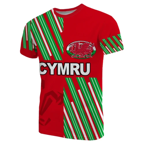 Cymru T-Shirt Rugby Style TH4