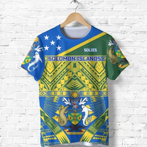 Solomon Islands - Solies T-Shirt Rugby Style TH5