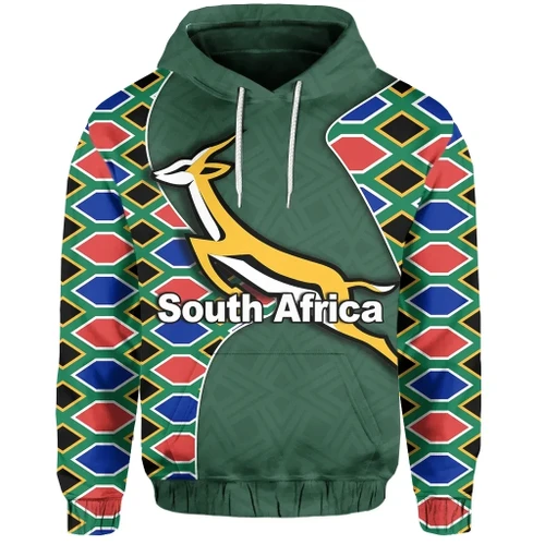 South Africa Springboks Hoodie Style TH4