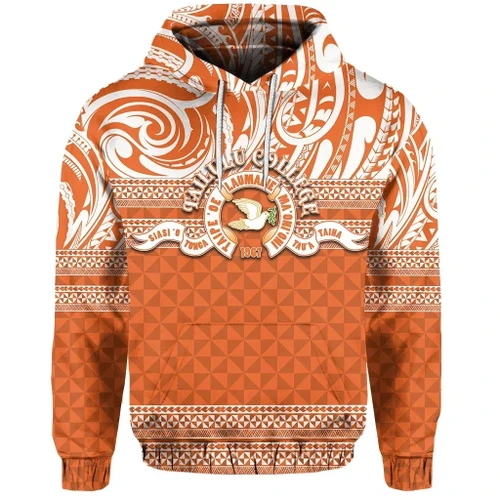 (Custom Personalised) Tailulu College Hoodie Tonga  Patterns K6