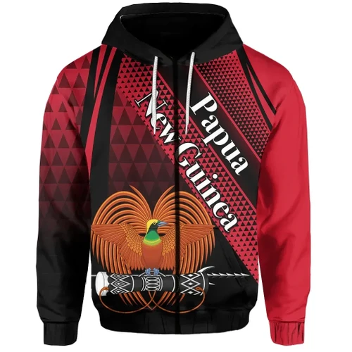Papua New Guinea Zip-Hoodie Special Style Th4