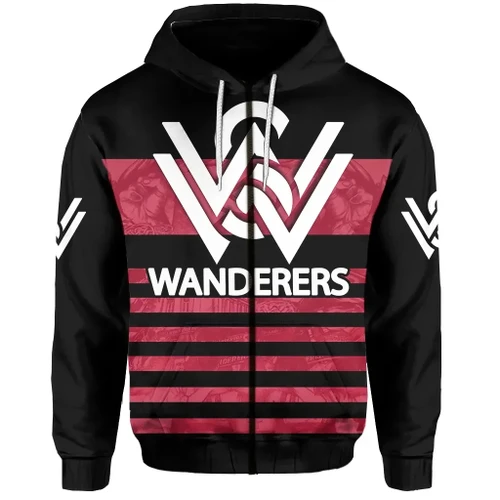 Western Sydney Wanderers Zip-Hoodie TH4
