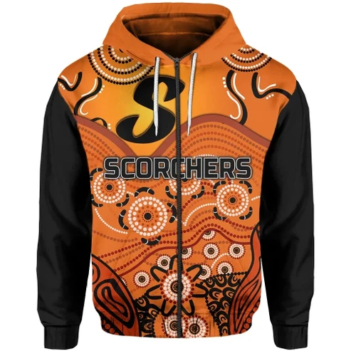 Perth Zip Hoodie Scorchers Indigenous TH5