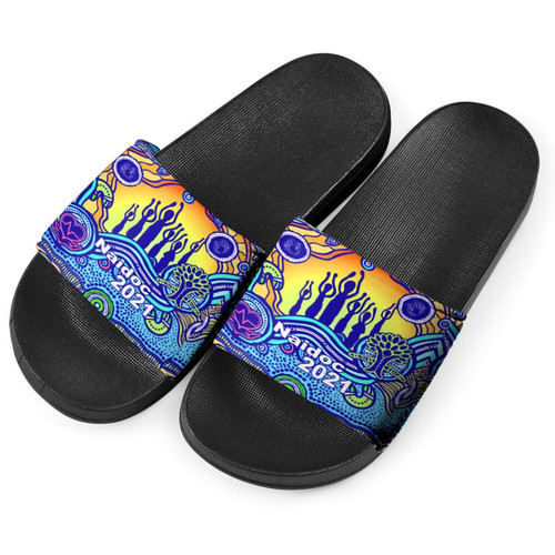 Rugbylife Sandal - Naidoc Heal Country Slide Sandals