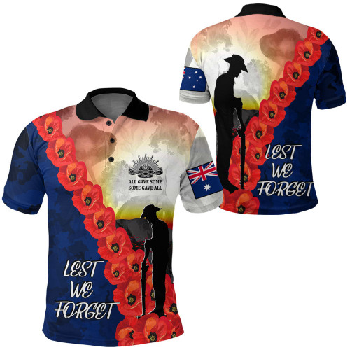 Rugbylife Clothing - Anzac Day All Gave Some Polo Shirt