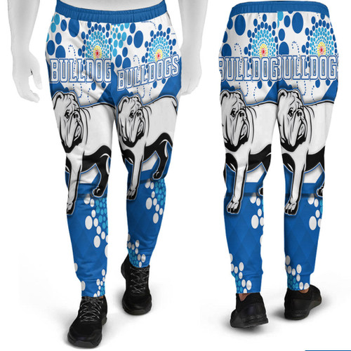 Rugbylife Jogger - Canterbury-Bankstown Bulldogs Blue Indigenous - Rugby Team Jogger Pant Jogger Pant