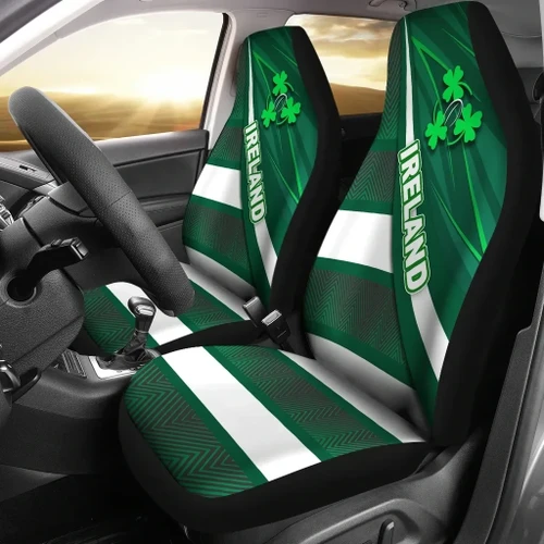 Rugbylife Car Seat Cover - Ireland Rugby Car Seat Covers Victorian Vibes K36