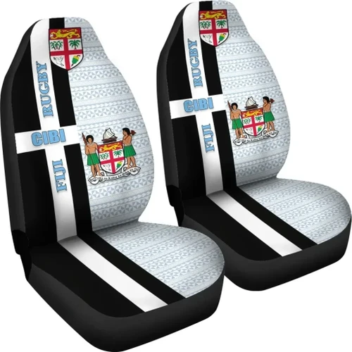 Rugbylife Car Seat Cover - Fiji Rugby Car Seat Covers Cibi Version K12
