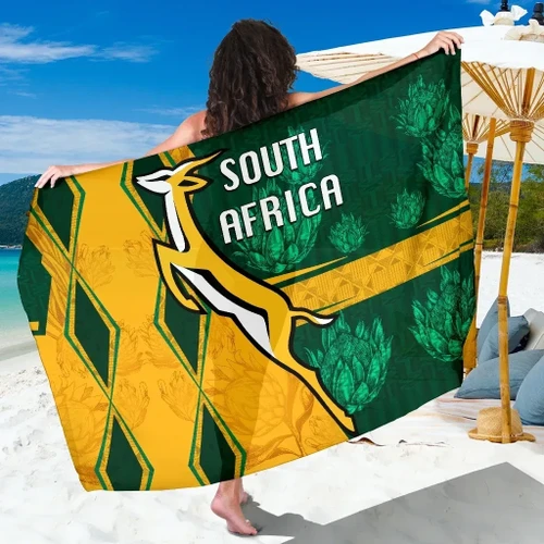 Rugbylife Sarong - South Africa Sarong Springboks Rugby Be Fancy K8