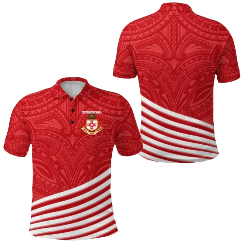 Rugbylife Polo Shirt - Kolisi Tonga Polo Shirt Mate Ma'a Tonga Simple Rugby Style - Be Free K8