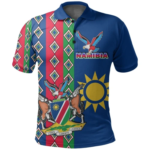 Rugbylife Polo Shirt - Rugbylife Namibia Polo Shirt Special Style TH4