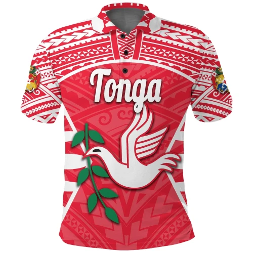 Rugbylife Polo Shirt - Tonga Polo Shirt Rugby Style K8