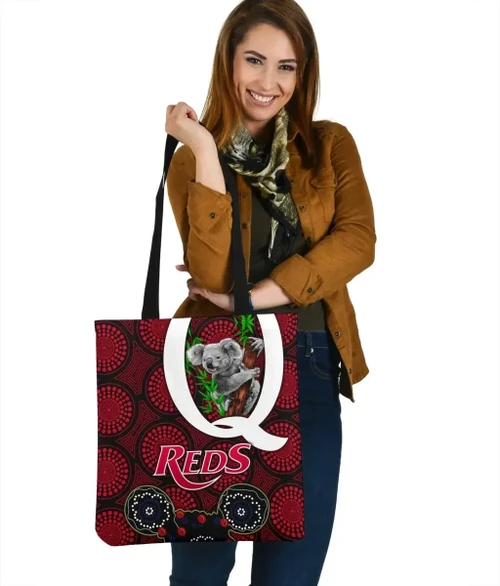 Rugbylife Clothing - Queensland Tote Bag Reds Rugby - Koala TH6