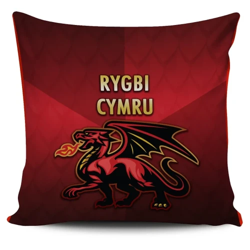 Rugbylife Pillow Cover - Wales Rugby Pillow Cover Simple Style K8