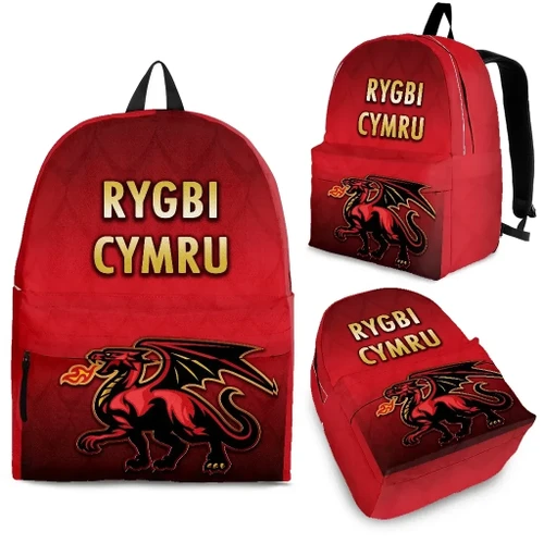 Rugbylife Backpack - Wales Rugby Backpack Simple Style K8