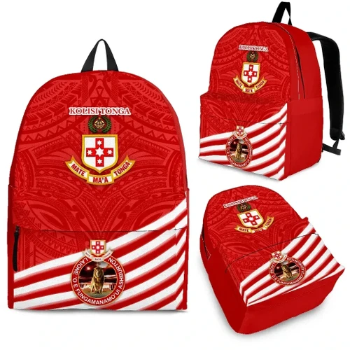 Rugbylife Backpack - Kolisi Tonga Backpack Mate Ma'a Tonga Rugby Style K8