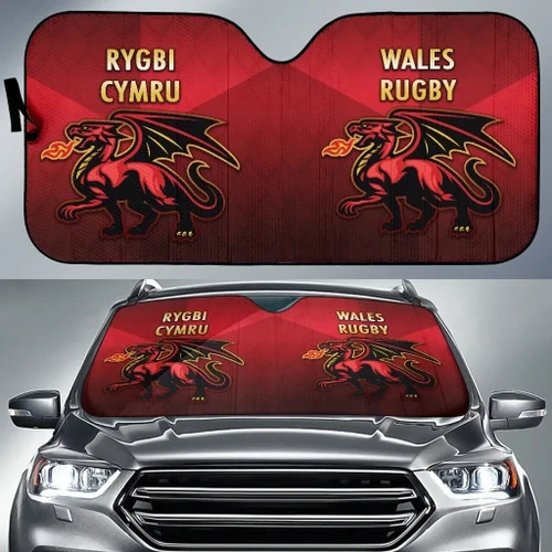 Rugbylife Auto Sun Shades - Wales Rugby Auto Sun Shades Simple Style K8
