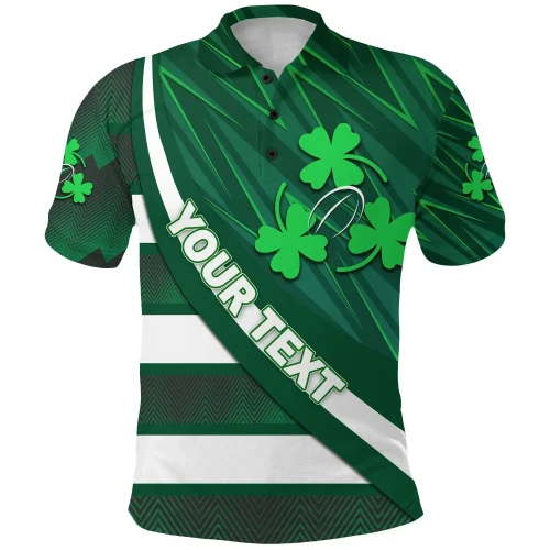 Rugbylife Polo Shirt - (Custom Personalised) Ireland Rugby Polo Shirt Victorian Vibes K36