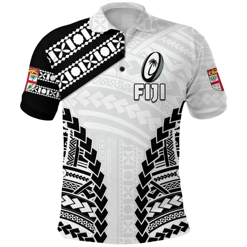 Rugbylife Polo Shirt - Fiji Rugby Polo Shirt Fresh K13
