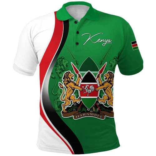 Rugbylife Polo Shirt - Kenya Rugby Polo Shirt Fresh Lifestyle K13