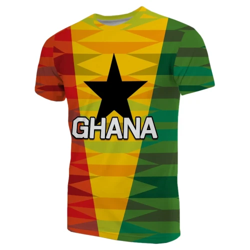 Rugbylife T-Shirt - Ghana Flag Rugby T-Shirt TH4