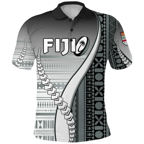 Rugbylife Polo Shirt - Fiji Rugby Polo Shirt Confident Polynesian K13