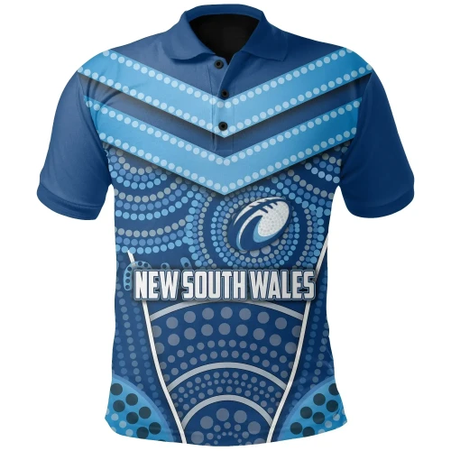 Rugbylife Polo Shirt - New South Wales Polo Shirt - Rugby Style TH5