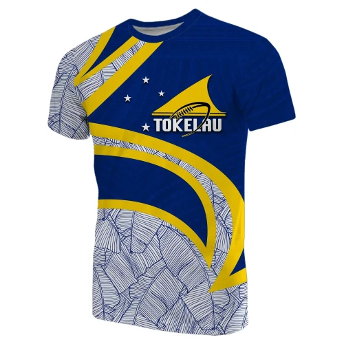 Rugbylife T-Shirt - Tokelau Rugby T-Shirt Polynesian TH4