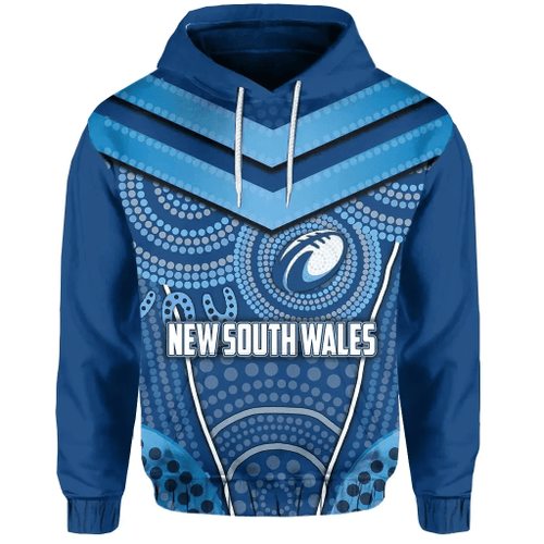 Rugbylife Hoodie - New South Wales Hoodie - Rugby Style TH5