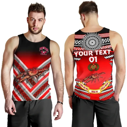 Rugbylife Tank Top - (Custom Personalised) Rewa Rugby Union Fiji Men Tank Top Creative Style, Custom Text And Number K8