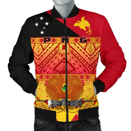 Rugbylife Jacket - Papua New Guinea - Kumuls Men's Bomber Jacket Rugby TH6