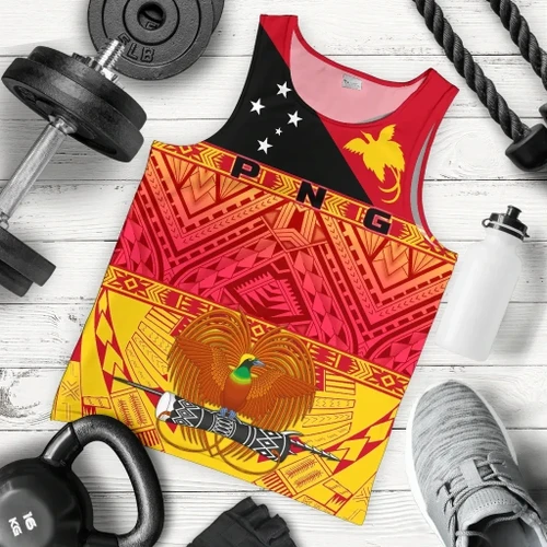 Rugbylife Tank Top - Papua New Guinea - Kumuls Men's Tank Top Rugby TH6