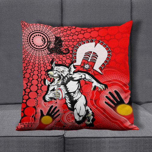 Rugby Life Pillow Covers - St. George Illawarra Dragons New Naidoc Pillow Covers A35
