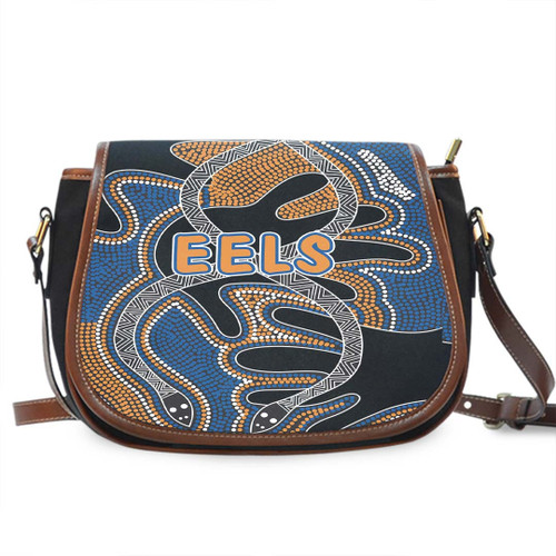 Rugby Life Bag - Parramatta Eels Indigenous Special Style - Rugby Team Saddle Bag