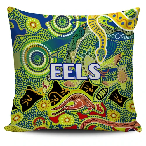 Rugby Life Pillow Cover - Parramatta Pillow Cover Eels Unique Indigenous K8
