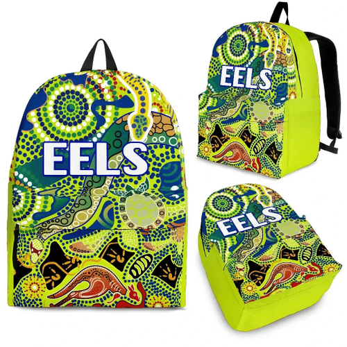 Rugby Life Backpack - Parramatta Backpack Eels Unique Indigenous K8
