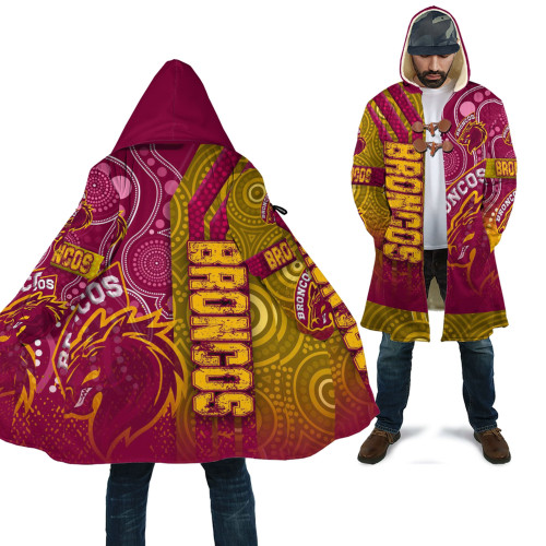 Rugby Life Clothing - Brisbane Broncos Sporty Style Cloak A35
