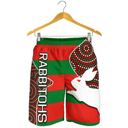 Rugby Life Short - Rabbitohs All Over Print Men's Shorts TH4