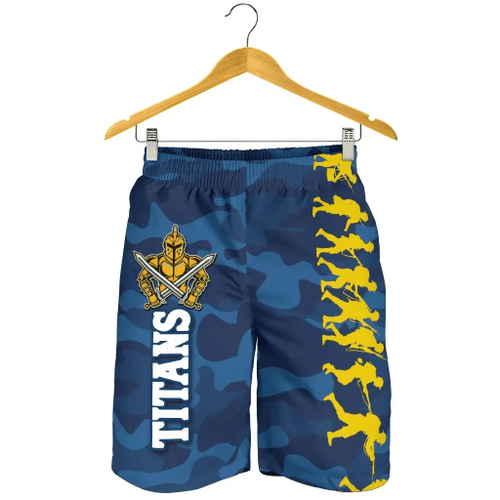 Rugby Life Short - Gold Coast Titans Men Shorts Anzac Country Style K36