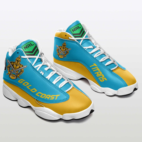 LoveNewZeland Shoes - Gold Coast Titans Sneakers J.13 A7